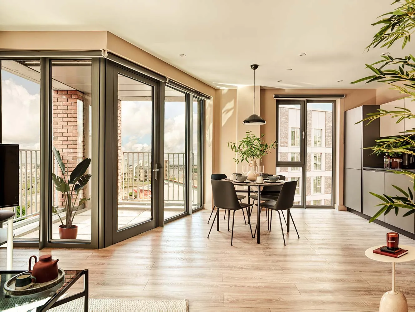 1 Bedroom Apartment - Open plan kitchen dining area